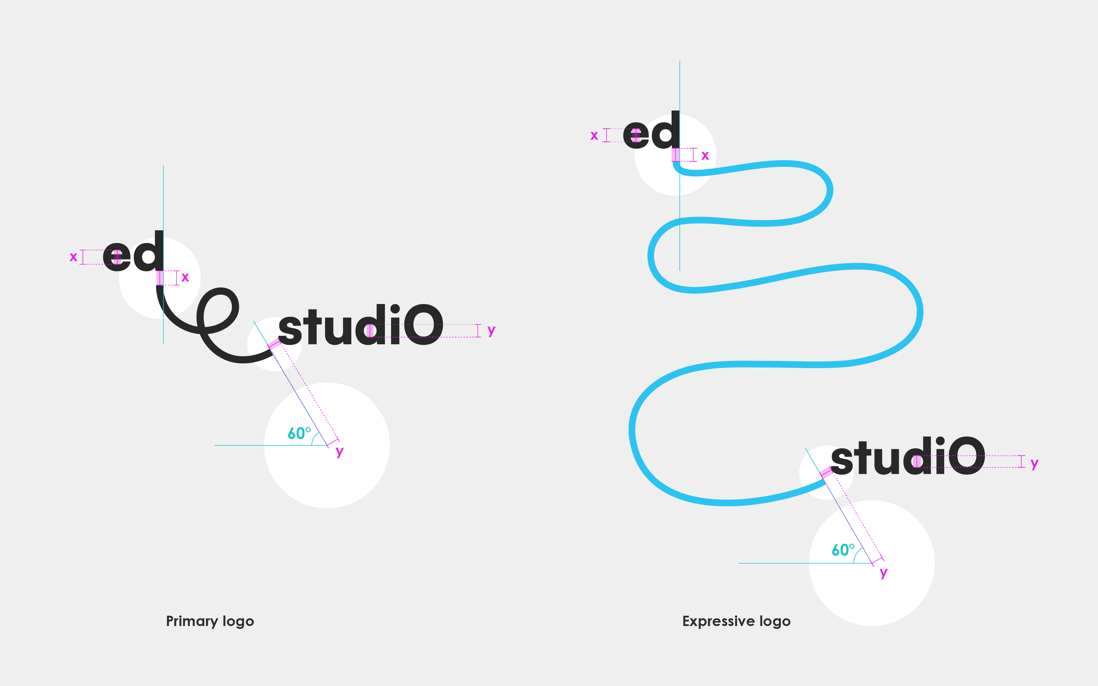 primary and expressive logo construct
