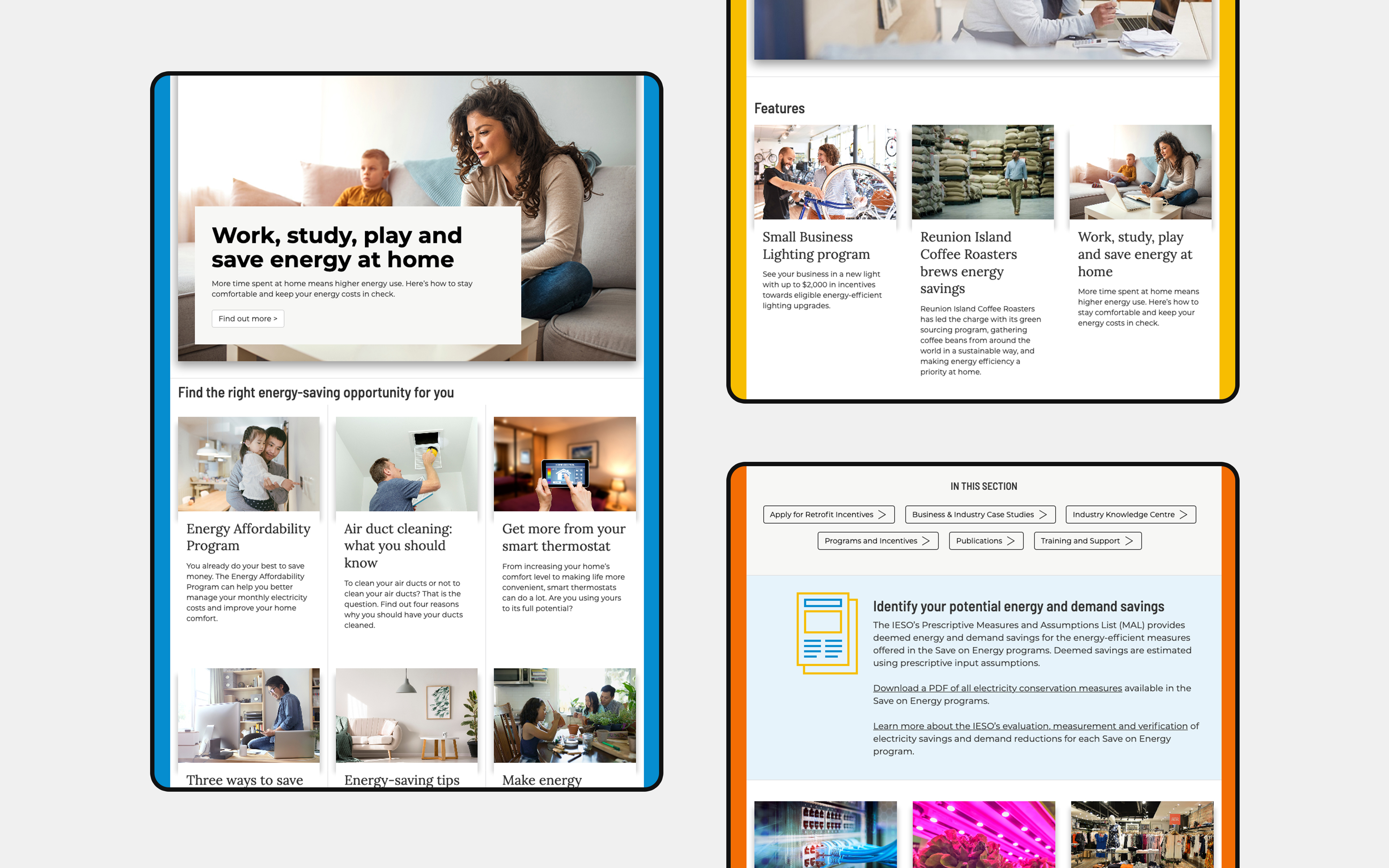 SOE internal webpages